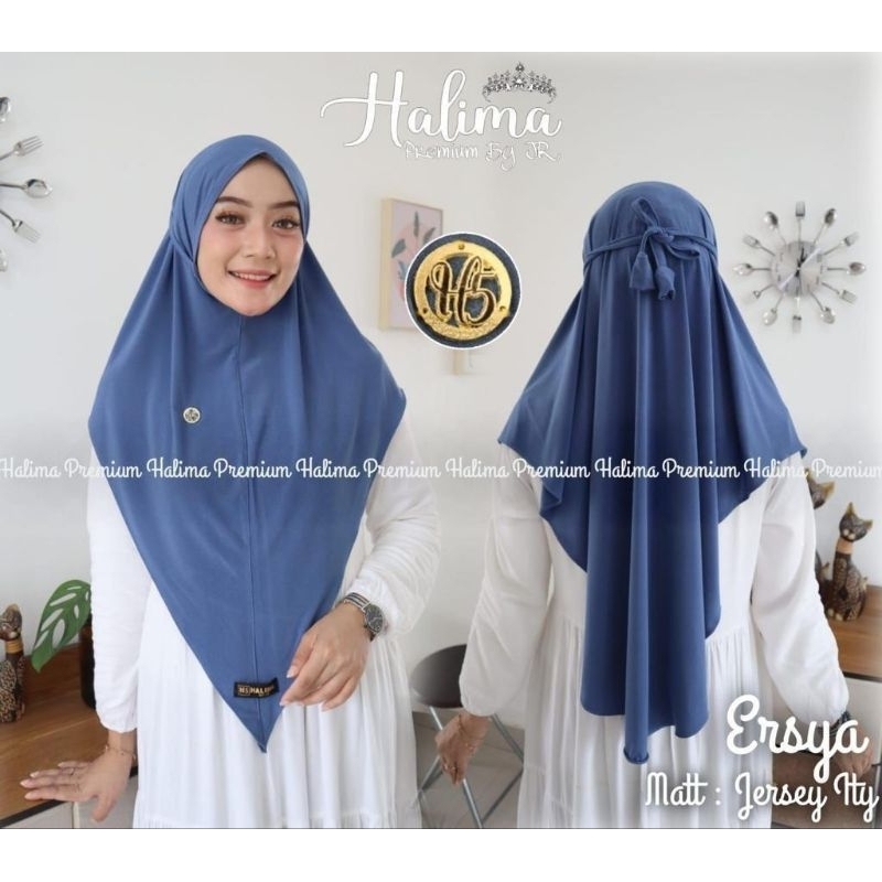 HIJAB INSTANT ERSYA  BY HALIMA