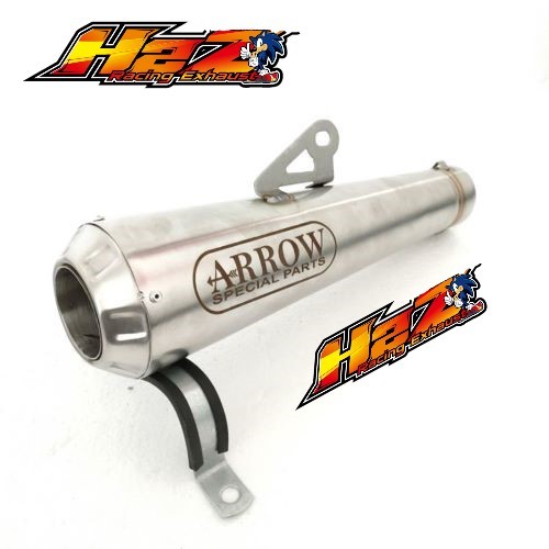 KNALPOT RACING ARROW SILENCER ONLY INLET 50 MM