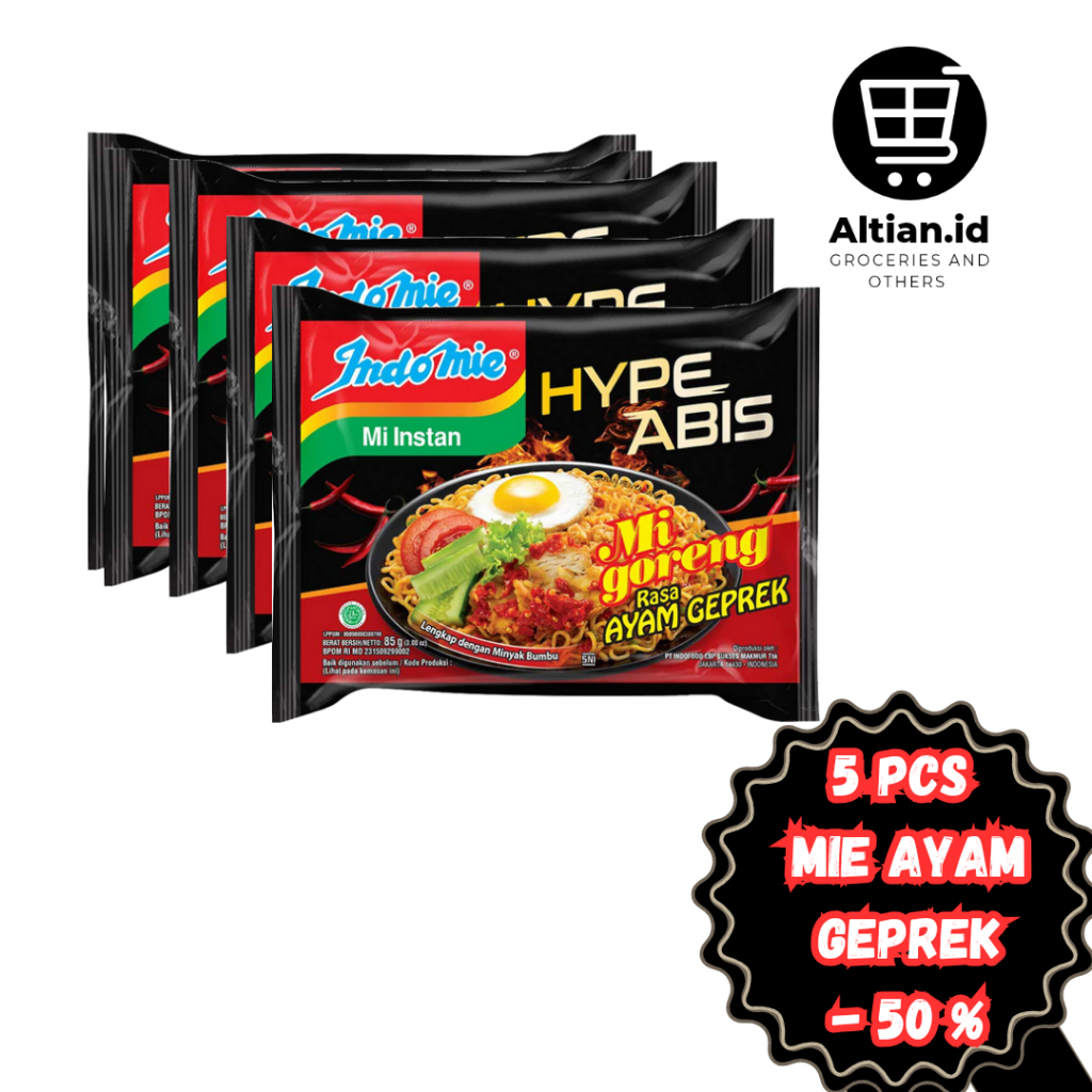 

5 pcs - Indomie Ayam Geprek