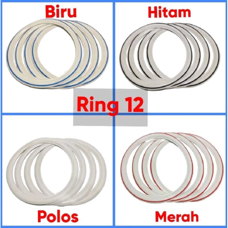 Lis Ban Motor Yamaha Fazzio. List Ban/White Wall Fazzio Ring 12