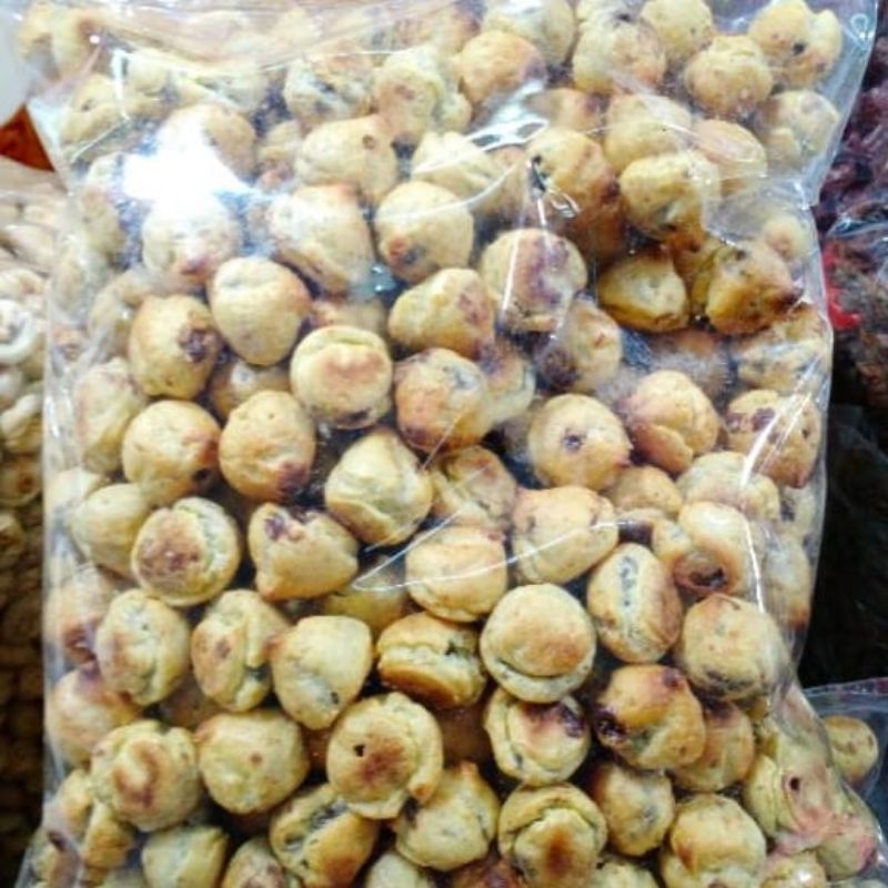 

KUE SOES COKLAT 1KG (1000GR) / SUS COKLAT LUMER/KIE SUS COKLAT KERING / COKLAT LUMER/SNACK CEMILAN