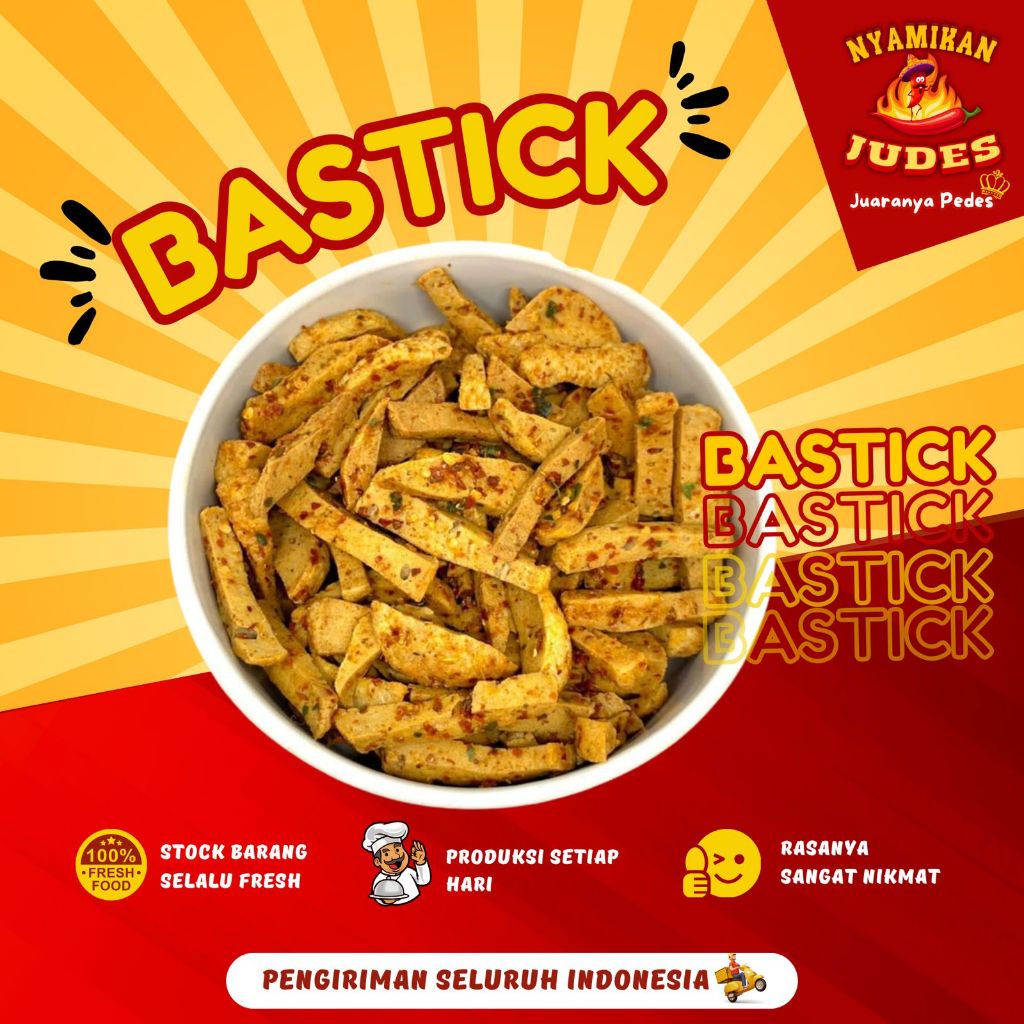 

Basreng Stick Pedas / Basreng Bumbu Melimpah Ngabret Pedes Asin Level / Basreng Viral Daun Jeruk / Baso Bakso Goreng Cemilan Snack Jadul Barbeque Balado Keju / Nyamikan Judes 100 Gram