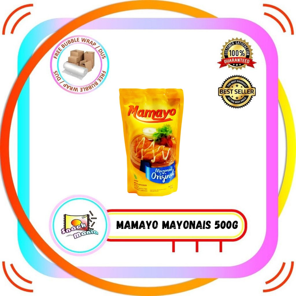 

Mamayo Mayonaise Original 500 gr Mayonnaise Mayones