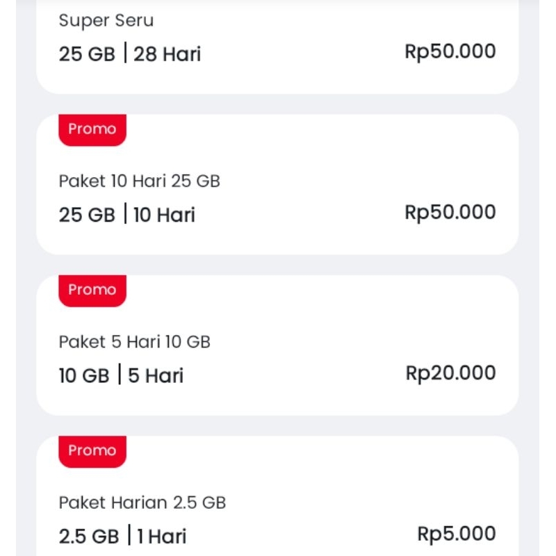 Surprise deal kuota internet Telkomsel simpati as