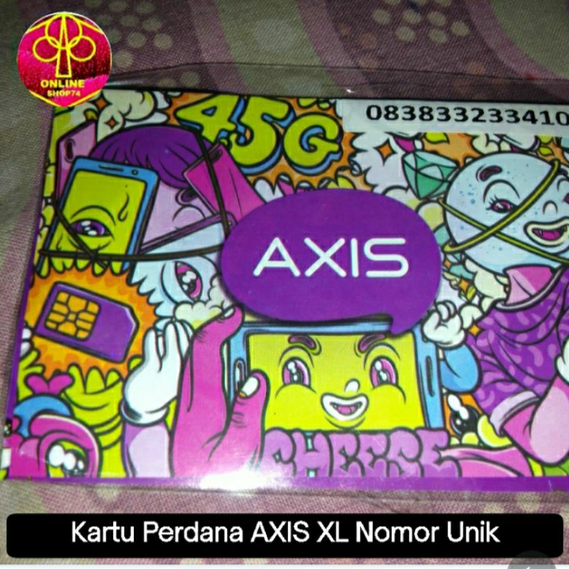 Kartu Perdana XL Kartu Perdana AXIS Nomor Cantik Nomor Unik