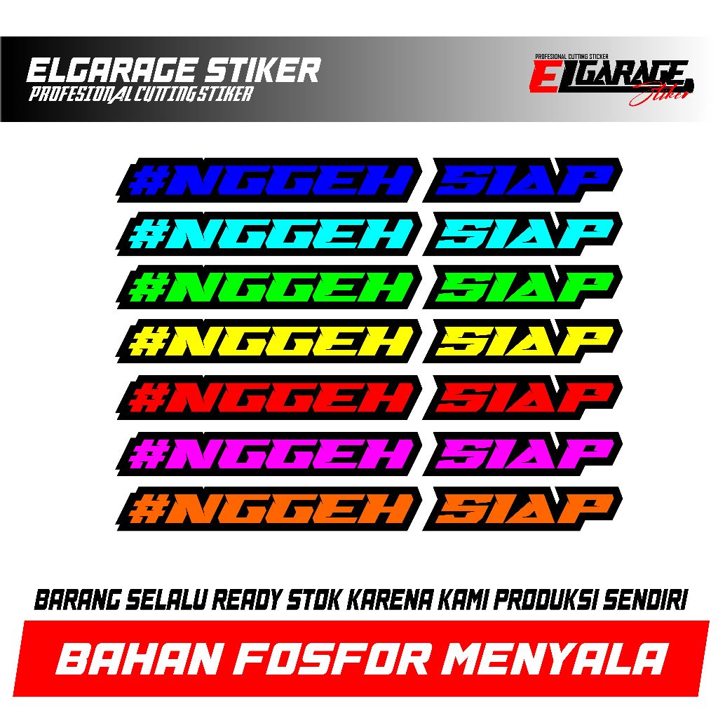 Stiker variasi sticker nggeh siap stiker variasi mobil truk pickup stiker nggeh siap
