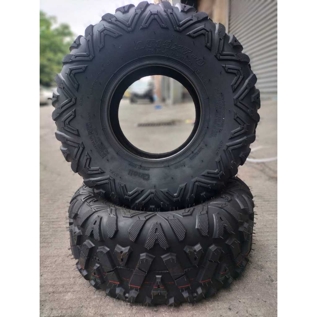 Ban ATV 8 inci 19x7-8 18x9.50-8 cocok untuk ATV 125cc depan Dan belakang 1Set kanan kiri 2pcs