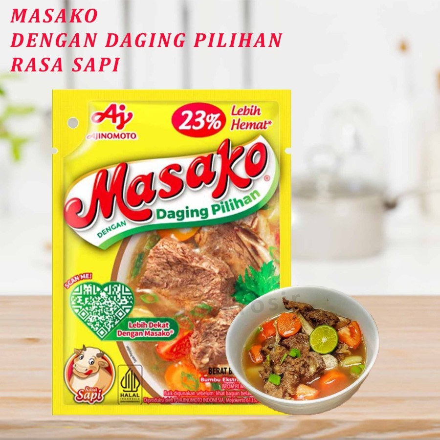 

Bumbu Penyedap Rasa * Masako * Bumbu Rasa Sapi * 100gr