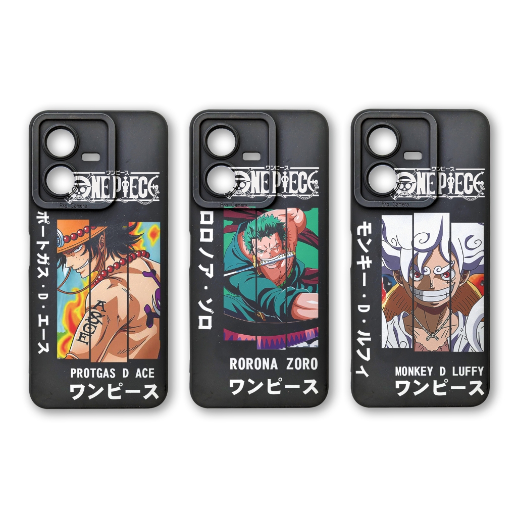 Casing Soft Case Redmi Note 12 5g 11 4g 10s 10a 10c 10 12c 9 9a 9c 8 7 5 Po-co X3 Nfc Pro M3 M5 X5 Silikon Anime One Piece