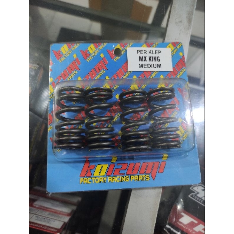 Per klep KOIZUMI racing tipe MEDIUM HARD yamaha MXKING 150 V1 V2 NVA new vixion advance XABRE old ne