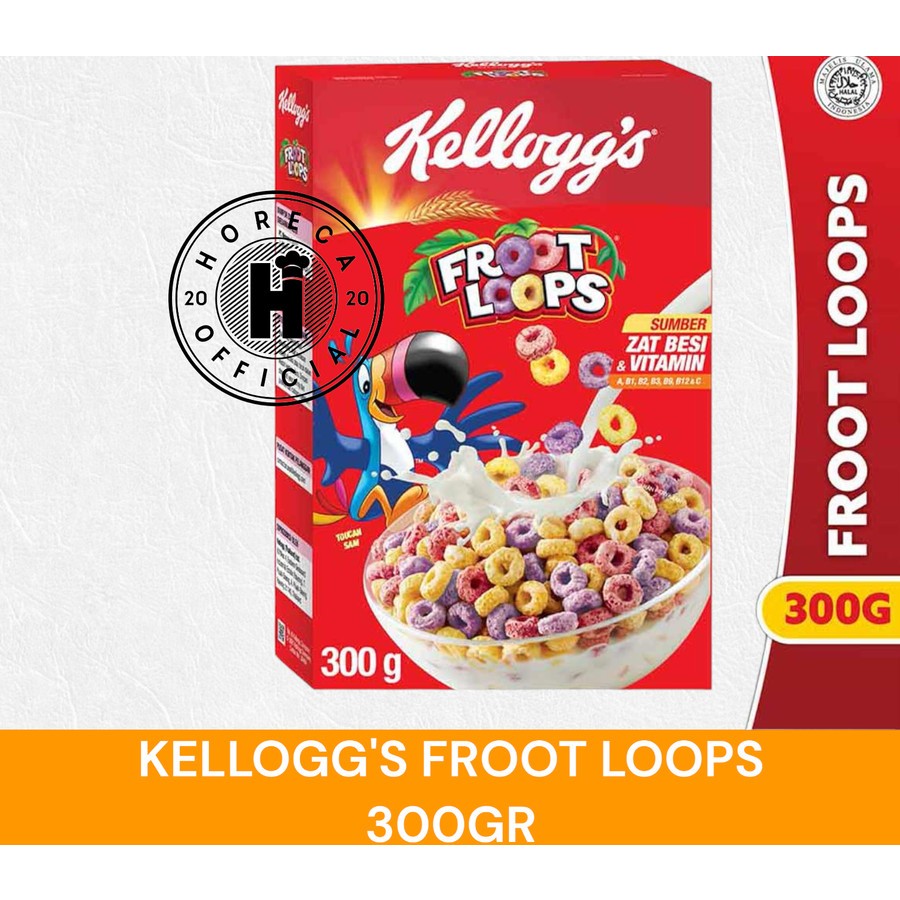 

KELLOGG'S FROOT LOOPS 300GR/SEREAL KELLOGG'S FROOT LOOPS 300GR