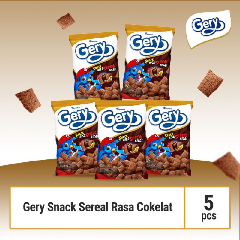 

CIKI GERY SEREAL - snack sereal rasa coklat