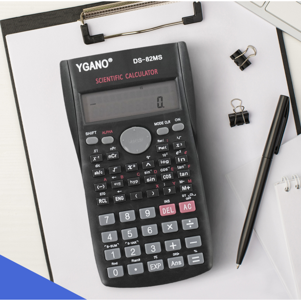 

YGANO Kalkulator Elektronik Scientific Calculator - DS-82MS - Black