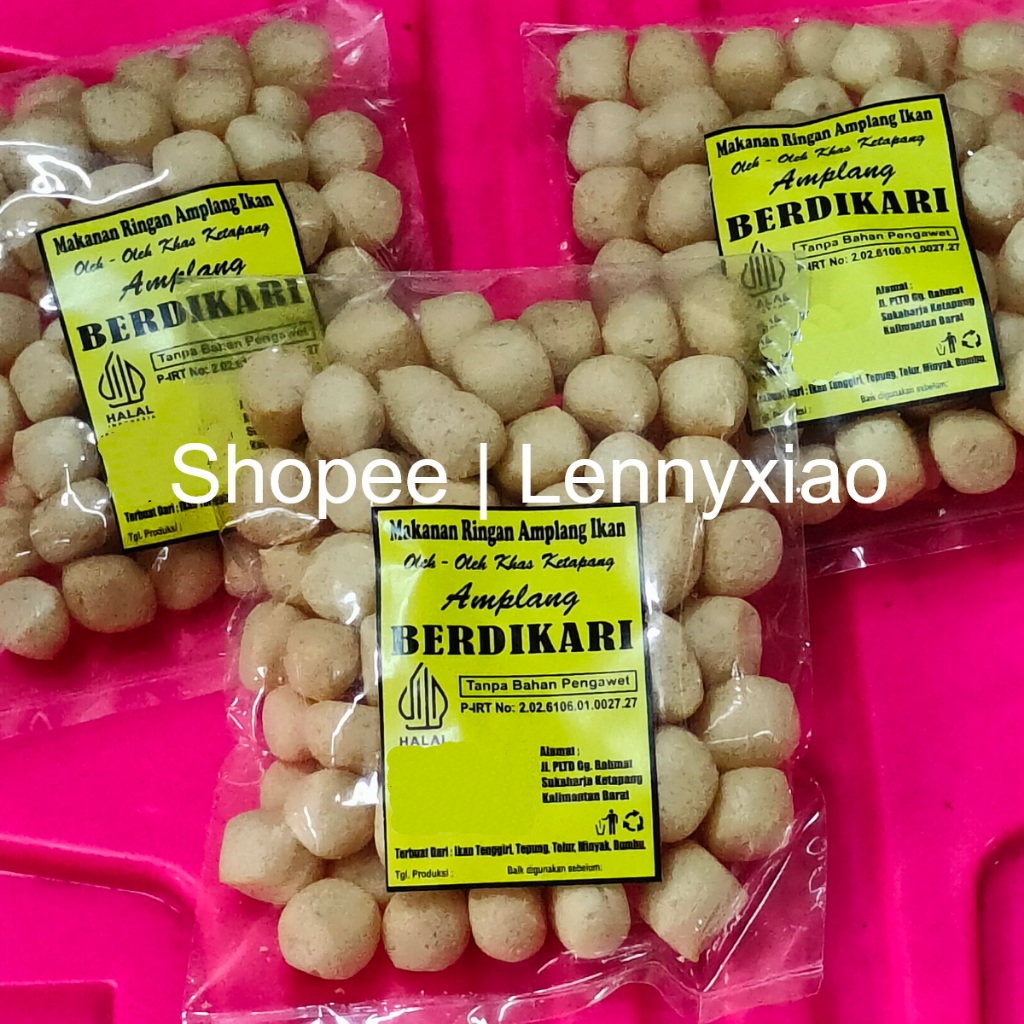 

Snack Amplang Berdikari Getas Khas Ketapang Kalimantan Barat