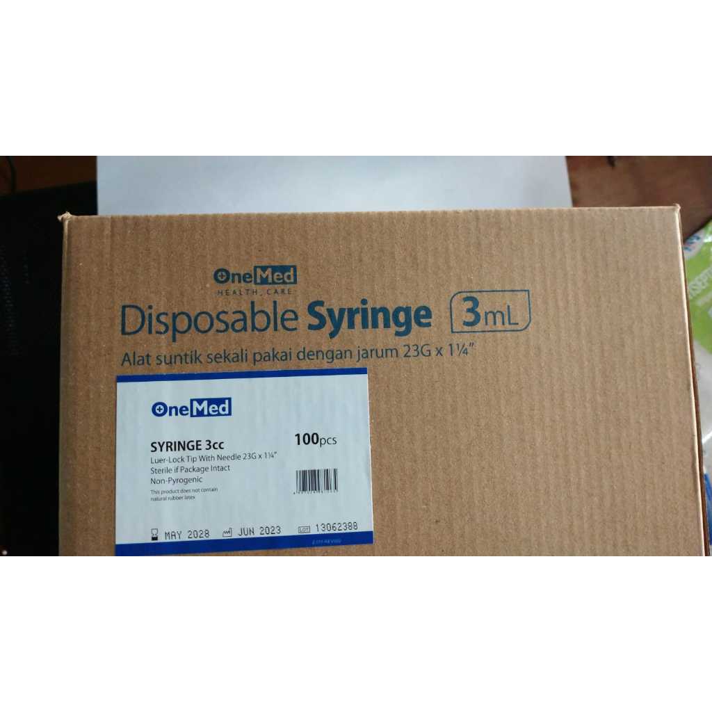 Spuit 3cc Onemed