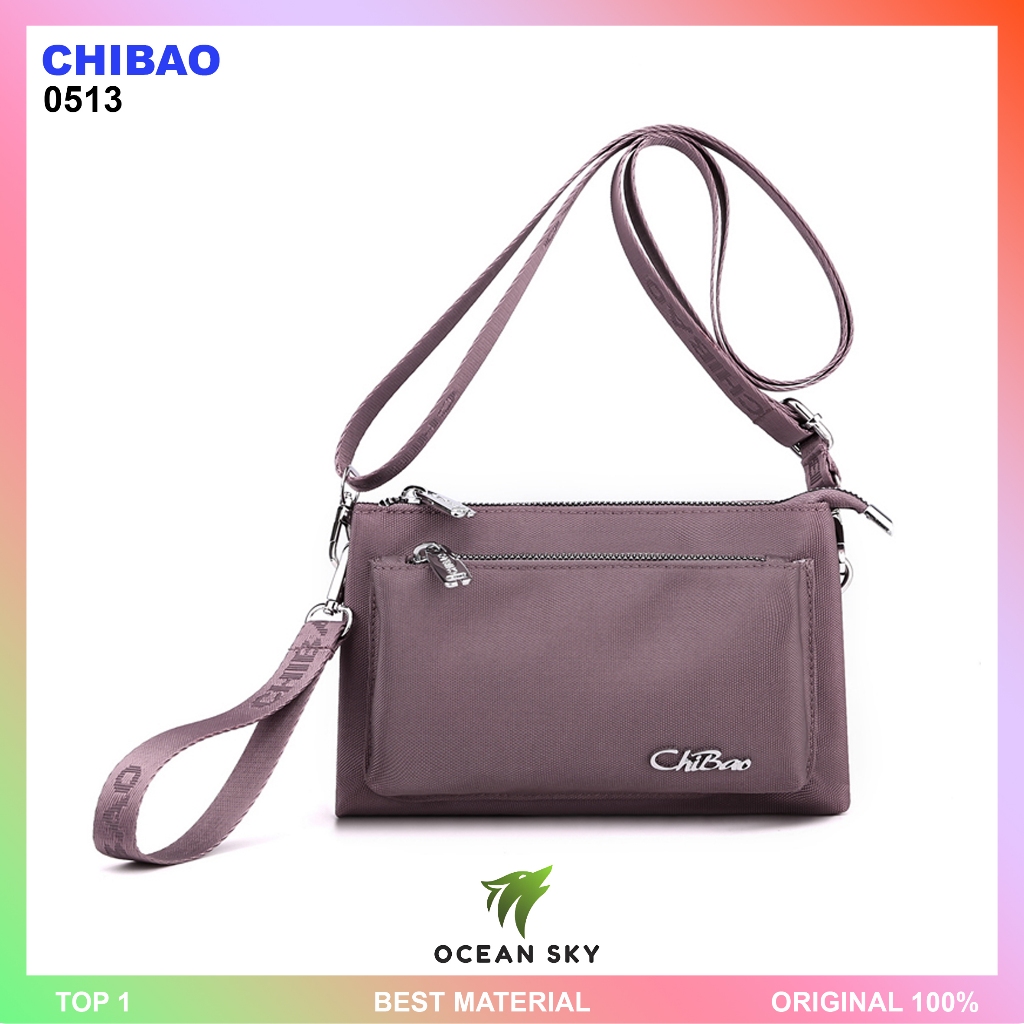 MURAH CHIBAO ORI 0513 - CHIBAO 0513 OCEAN SKY TAS SELEMPANG WANITA CHIBAO 0513 ORIGINAL IMPORT TAS
