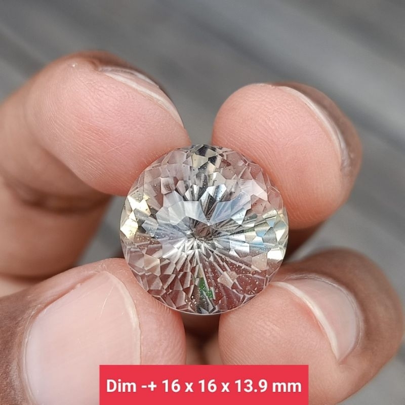 batu kecubung Kalimantan motif cutting