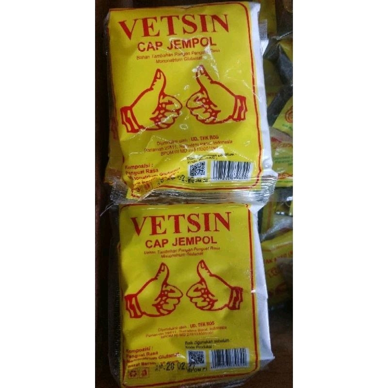 

Vetsin Cap Jempol 50GR - (PCS)