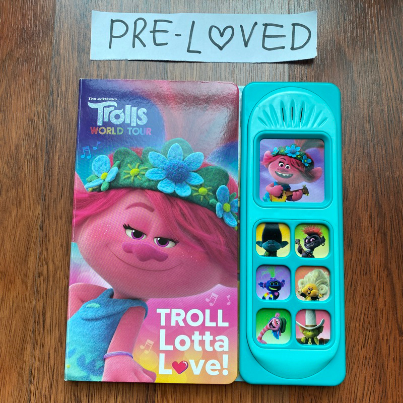 [PRELOVED] trolls sound book