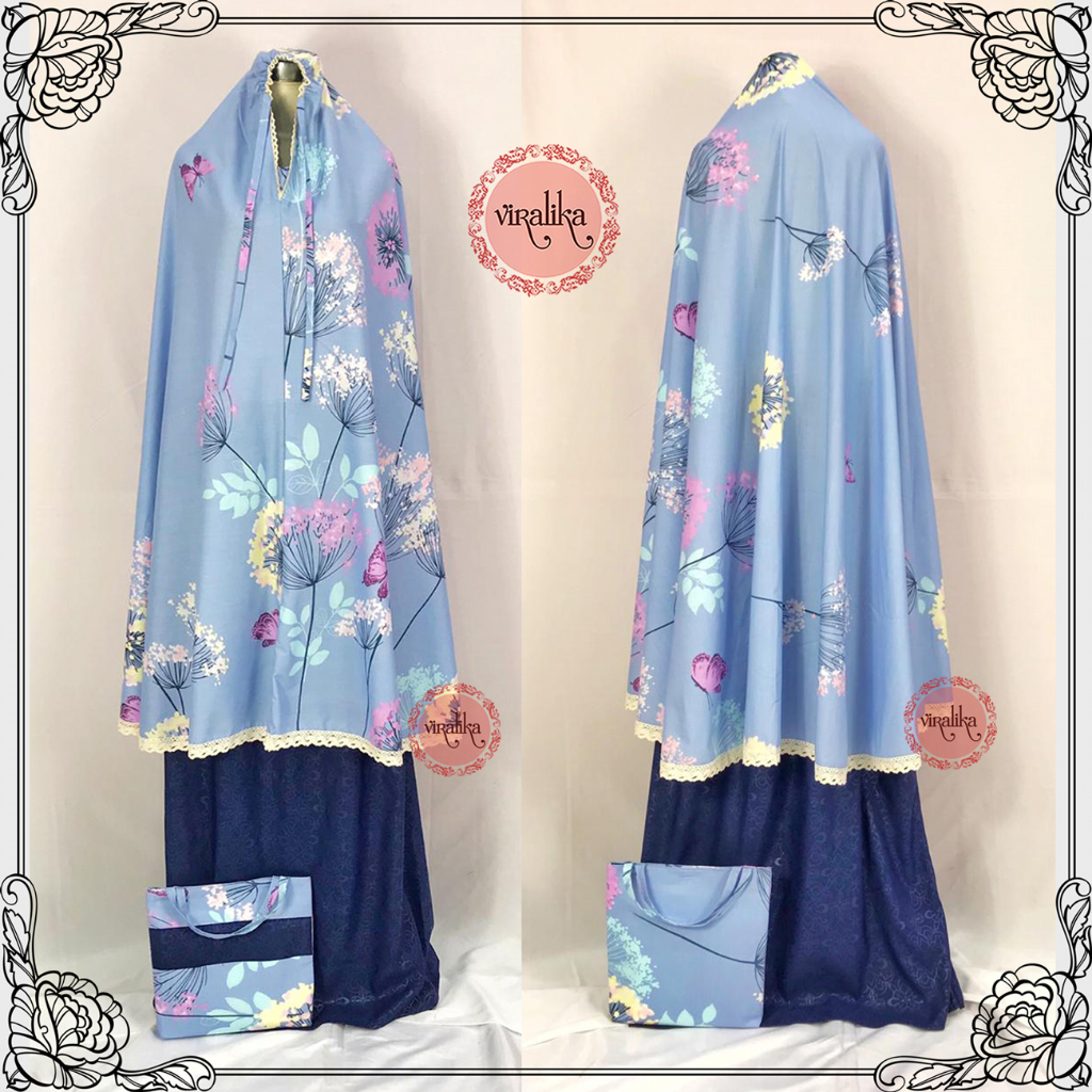 Mukena Dewasa Bahan Katun Premium / Mukenah Dewasa / Mukena Katun / Mukena Viralika