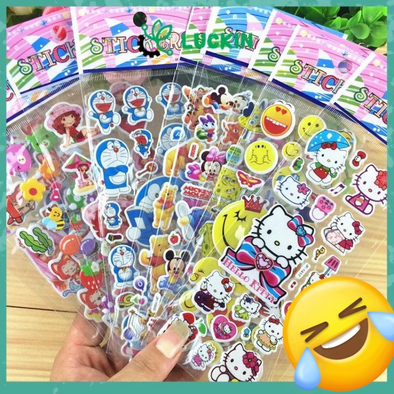 

ISI 20 PCS STICKER PENDEK BENING