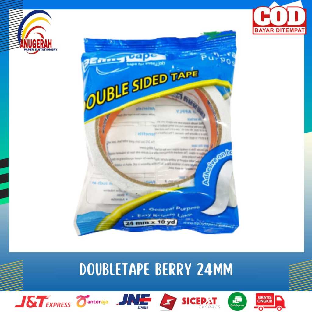 

BERRY 24MM ISOLASI DOUBLE TAPE (PCS)