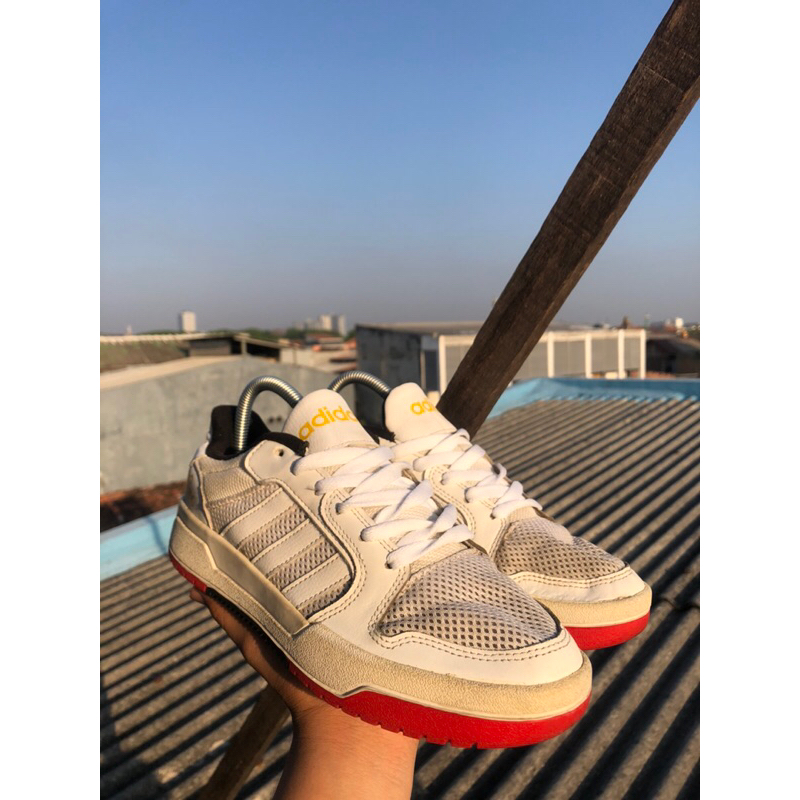 Adidas Rivalry White Red