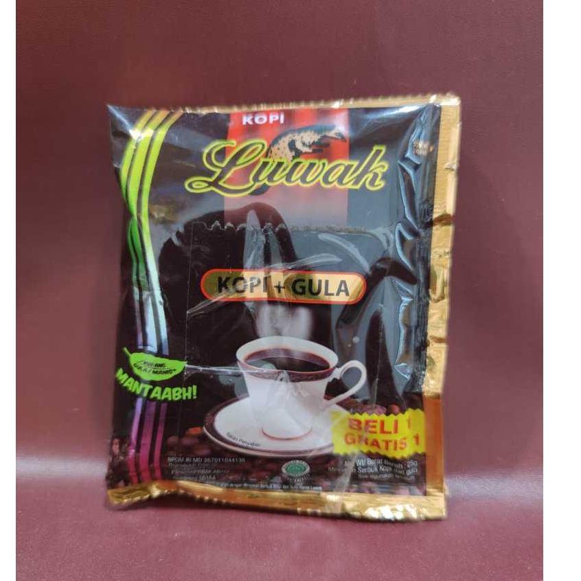 

Luwak Kopi Gula 25gr Buy 1 Get 1 - Kopi Bubuk