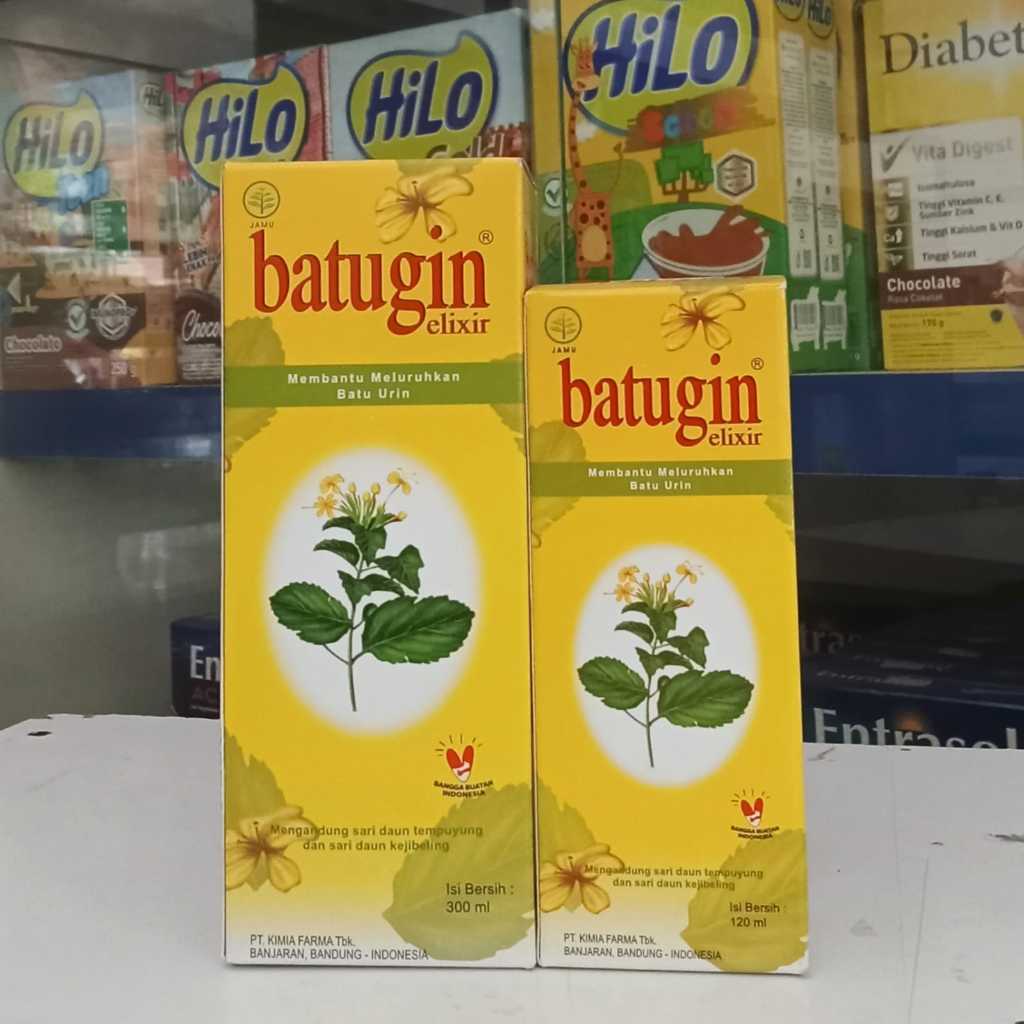 BATUGIN Elixir Sirup Obat Batu Ginjal Herbal
