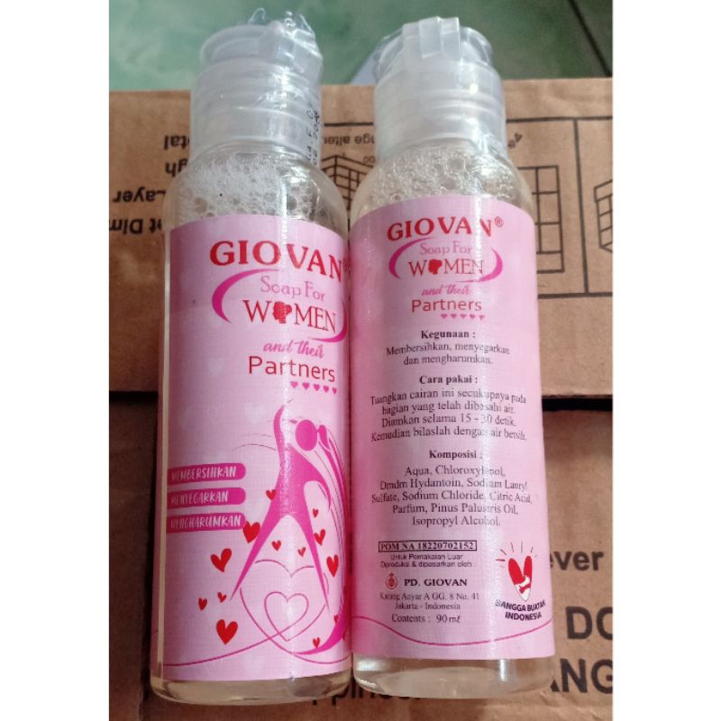Sabun Giovan Sabun Khusus Feminim Hygine Sabun Giovan Kewanitaan Giovan Women
