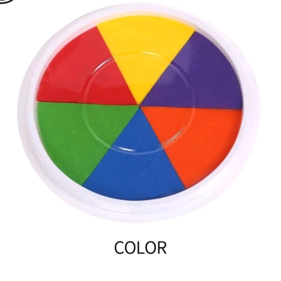 

EM 6 in 1 multicolor tinta stamp kerajinan tangan ink pad seni kreati