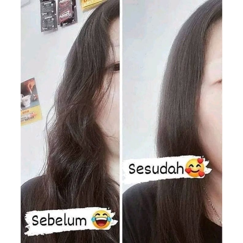 pelurus rambut tanpa catok