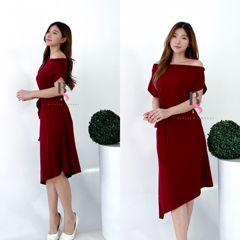 Dress Trendy Gaun Perempuan Cantik Terjamin Simple Model Korea Cool Style Terlaris New Arrival Woman
