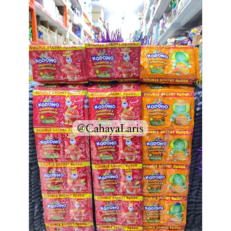 KODOMO SHAMPOO CONDITIONER SACHET SHAMPOO KODOMO RENTENG ISI 12PCS