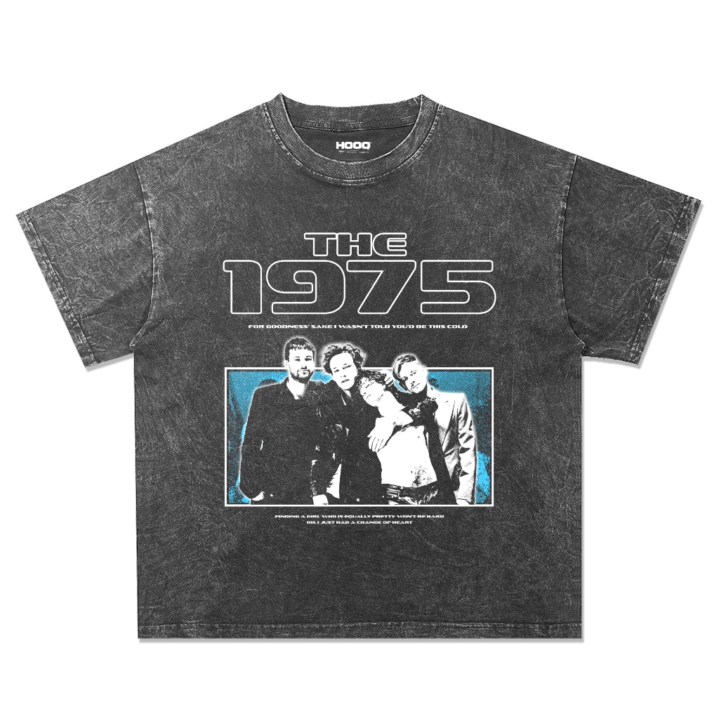 The 1975 Oversize Washing T-shirt 1975 Band Tee