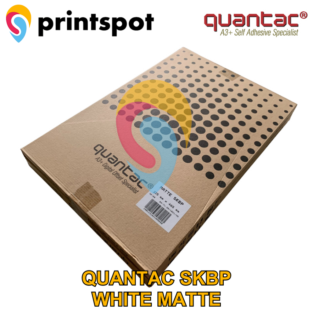 

QUANTAC Stiker SKBP Vinyl A3+ Sticker Digital Print Laser Toner - PACK