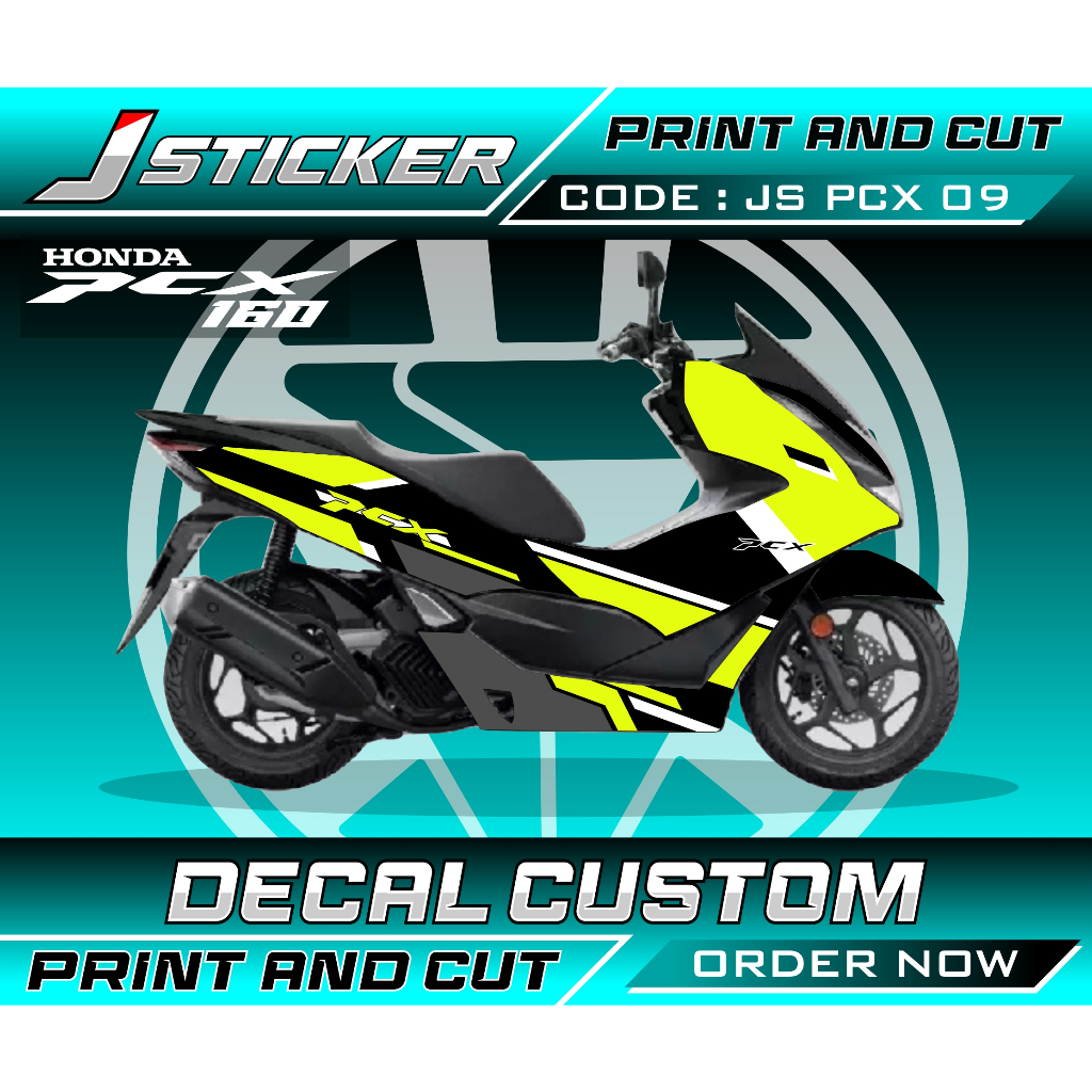 STICKER DECAL MOTOR PCX150/160 FULL BODY