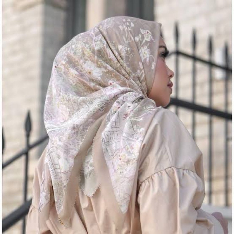 Preloved Buttonscarves British Khaki