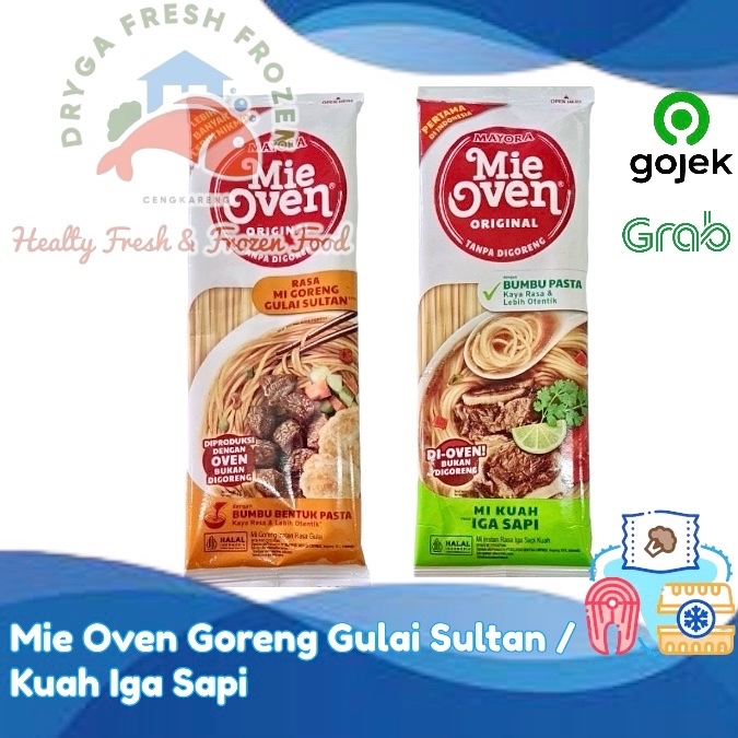 

Mayora Mie Oven Pasta Mi Goreng Gulai Sultan Kuah Iga Sapi 76gr