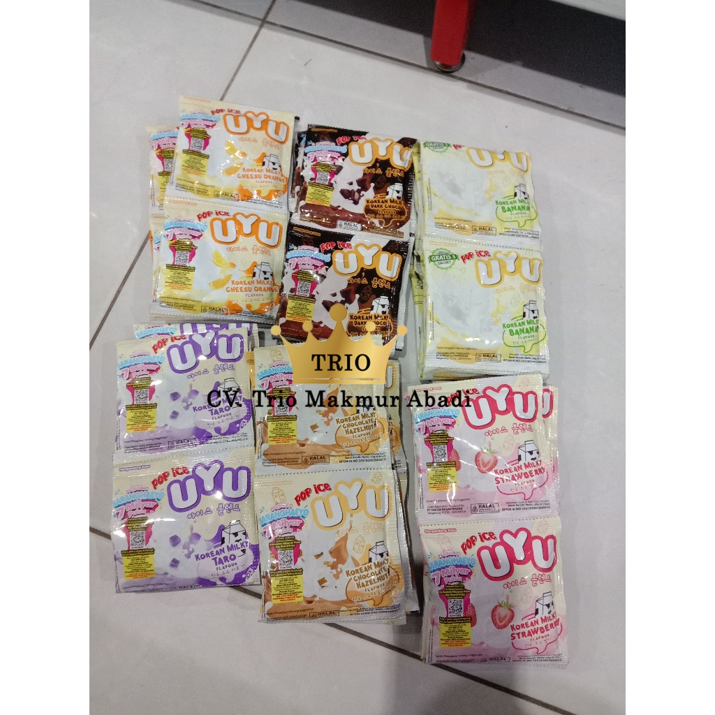 

Pop Ice Korean Milk Uyu Renteng Isi 10 Sachet