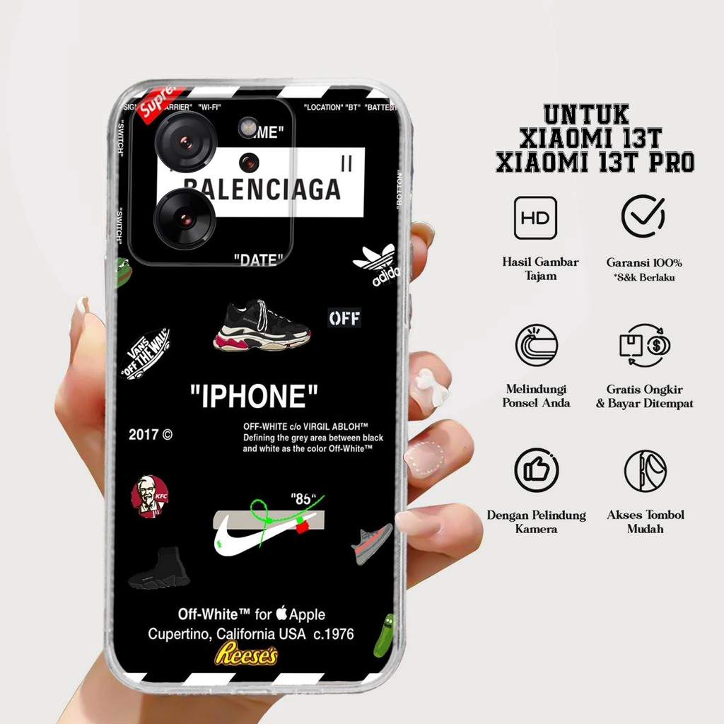 Case XIAOMI 13T / 13T PRO - Casing XIAOMI 13T / 13T PRO Terbaru Top One Case [ MOTIF 11 ] Cassing Hp