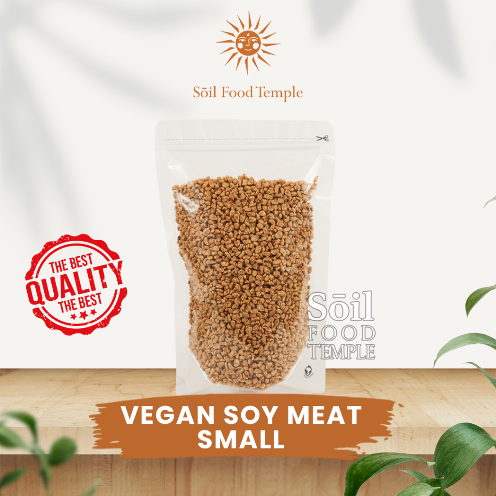 

Vegan Soy Meat Small - Alternatif Pengganti Daging 500gr - 1kg