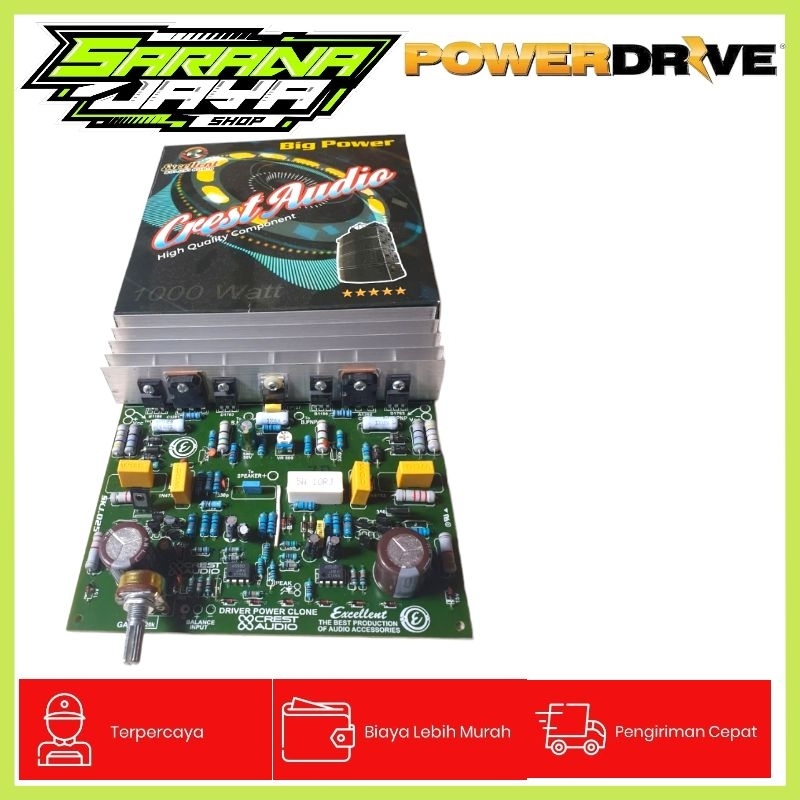 Amplifier CREST AUDIO,