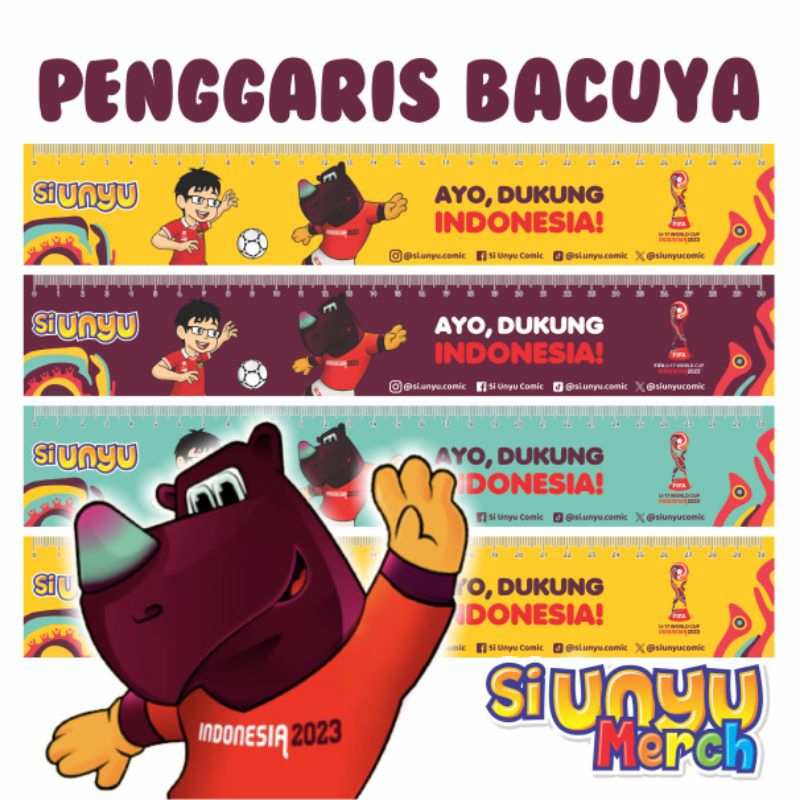 

Penggaris Bacuya Maskot Piala Dunia U-17 2023