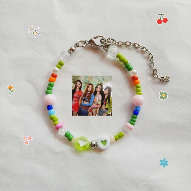 GELANG KPOP AESPA BEADS BRACELET AESPA AESTHETIC