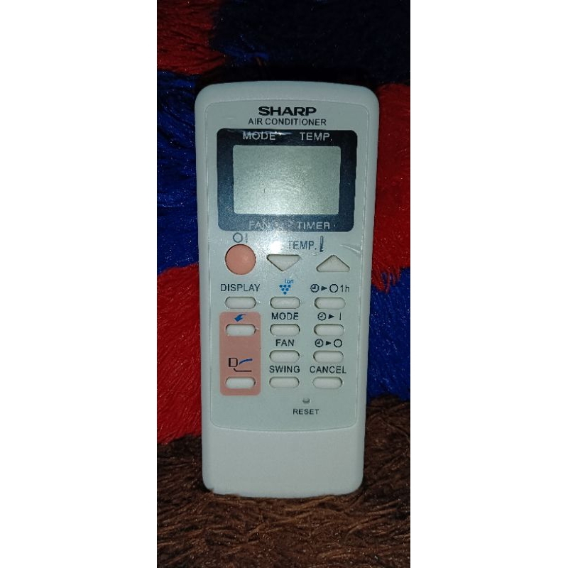 REMOTE AC SHARP ION PLASMACLUSTER CRMC-A791JBEZ