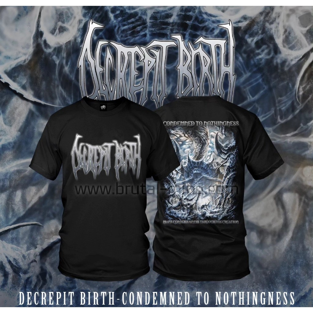ORIGINAL TSHIRT DECREPIT BIRTH - Condemned to Nothingness - Logo