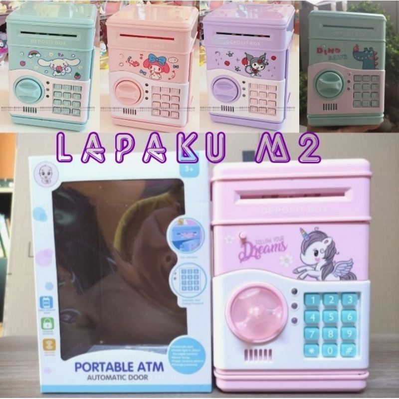 MAINAN ANAK CELENGAN ANAK MINI ATM KARAKTER