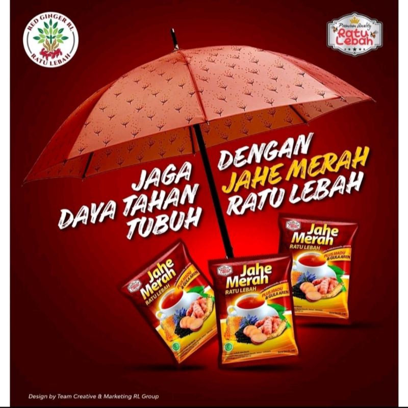 

jahe merah plus gula aren ratu lebah