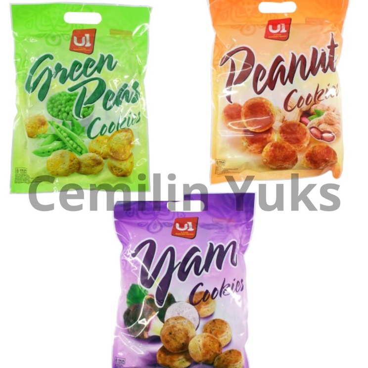 

Ready U1 Cookies Yam Cookie Peanut Cookies Greean Peas Cookies Halal 350g ➯⁂✯